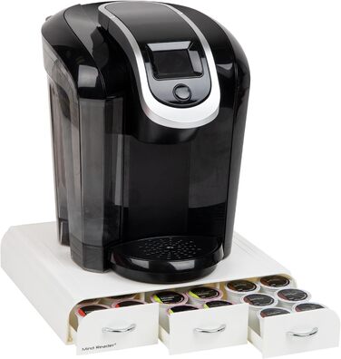 Організатор для капсул кави Mind Reader TRAY6-WHT, білий: для K-Cup, CBTL, Verismo, Dolce Gusto, 36 капсул