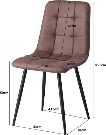 Обідній комплект на 5 персон: круглий стіл 100 см та 4 стільці (голландський фліс). Підходить для кухні, вітальні, балкону, ресторану, офісу. Темне дерево + світле дерево (темно-коричневий)