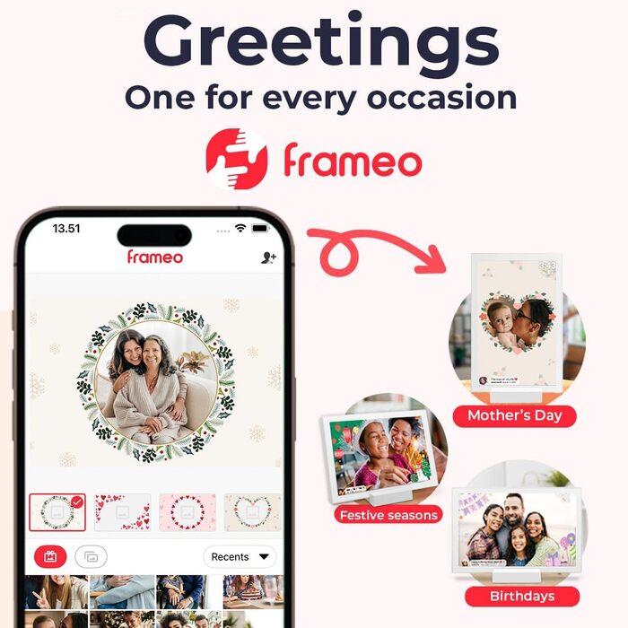 Цифровий фоторамка Frameo 10.5