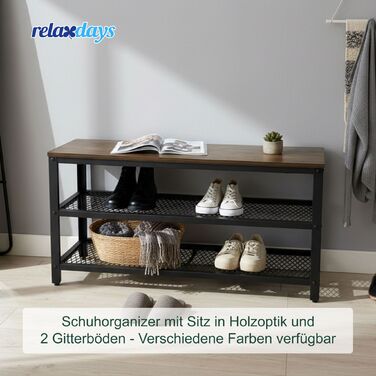 Сховище для взуття Relaxdays з 2 полицями