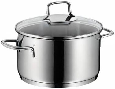 Набір каструль WMF Astoria 5 предметів для індукції з кришками Cromargan нержавіюча сталь полірована