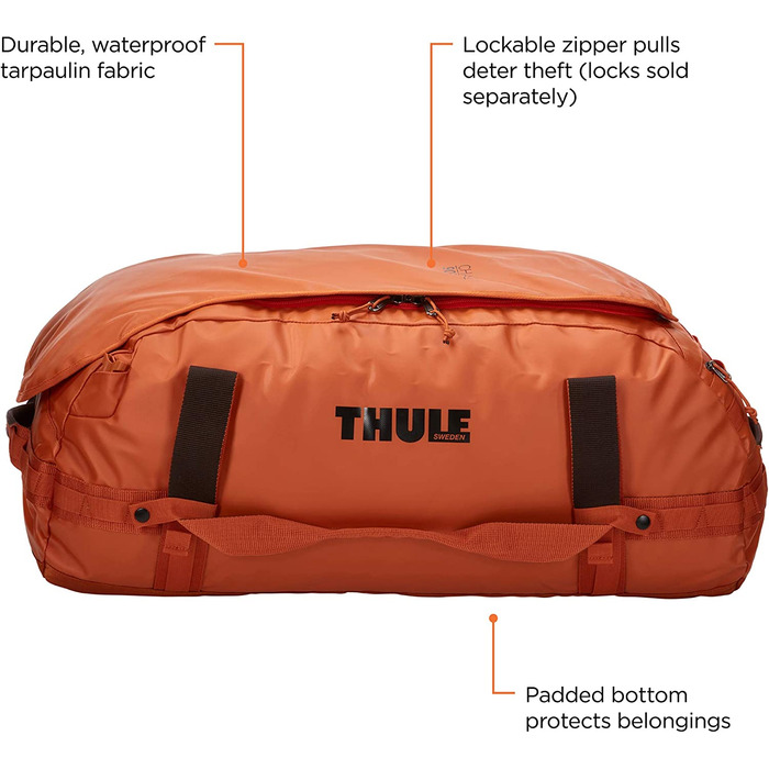 Спортивна сумка Thule Chasm Розмір L 90 л Осінній