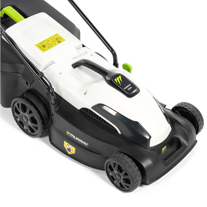 Електричний газонокосарка Murray LE320E 2-в-1: 1200W, ширина косіння 32 см, об'єм травоспіральної коробки 27 л, ергономічна ручка, захист від перевантаження