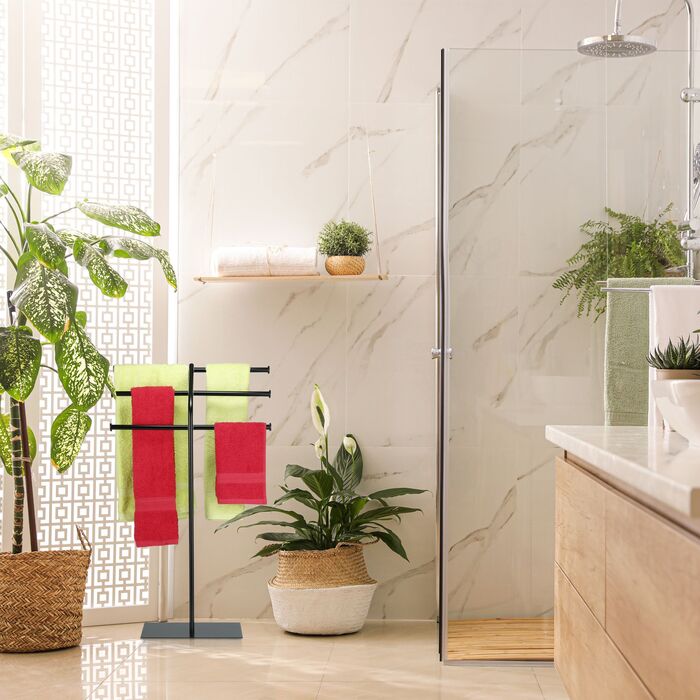 Підставка для рушників Relaxdays з 3 полицями