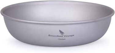 Тарілка для кемпінгу iBasingo Titan Teller 18.5 см: легка, міцна, для пікніка та приготування їжі