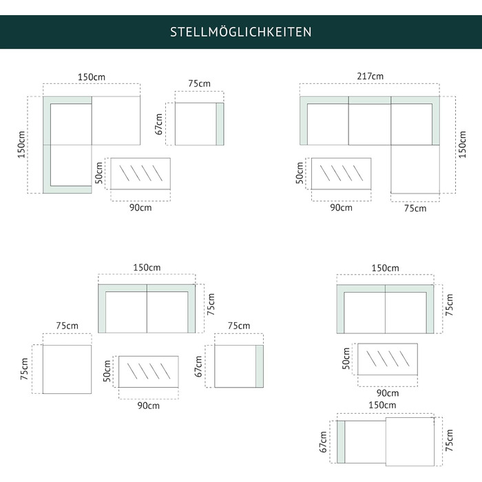 Набір садових меблів SVITA California з ротангу: диван-софа, комплект для відпочинку