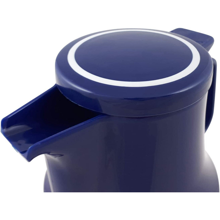 Термос Helios Thermoboy з нержавіючої сталі, 0.6 л, блакитний, для дому та подорожей, миється в посудомийній машині