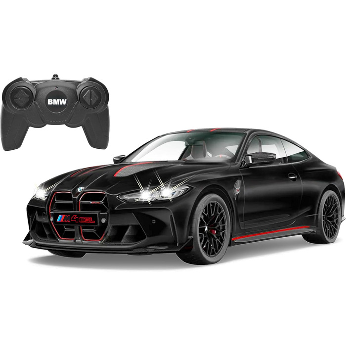Радіокерований автомобіль JAMARA BMW M4 CSL 1:16 2.4GHz з LED підсвіткою та прозорим вітровим склом