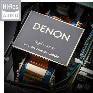 Підсилювач Denon AVC-X3700H 9.2, Alexa, 8K, Bluetooth, Wi-Fi, Dolby Atmos, HEOS, Чорний