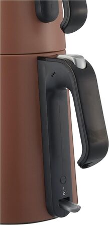 Електричний чайник Arzum Ehlikeyf - турецький чайник, 2200W, 3.5л, 1.2л, нержавіюча сталь, регулювання температури, захист від сухого кип'яття