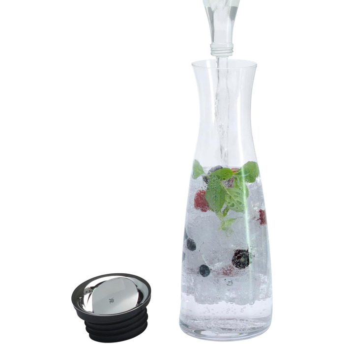 Скляна карафа WMF Basic 1,5 л з кришкою та ситом для льоду та фруктів