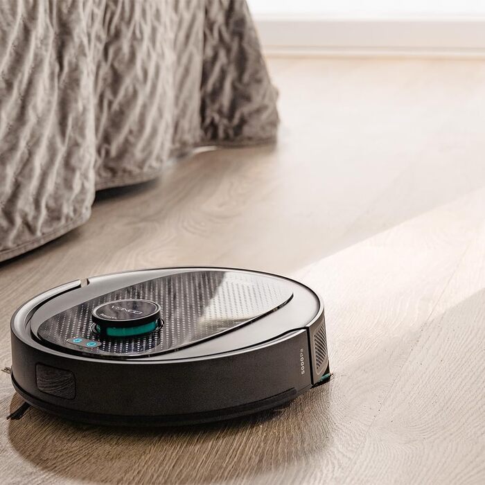 Робот-пилосос Cecotec Conga 7690 Immortal: Lasernavigation, 7000 Pa, 4-в-1 (пилосос, мийка, моп), автопорожнення, силіконова щітка