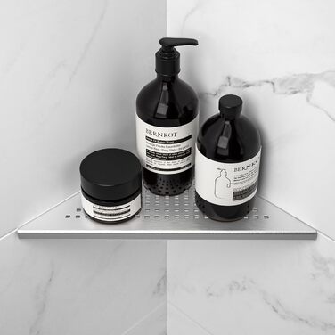 Поличка для душу Eck, нержавіюча сталь 304, 2 шт., для плитки, монтаж в стіну, реновація ванної кімнати