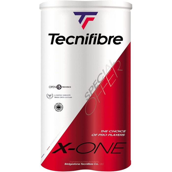 Тенісні м'ячі Tecnifibre X-One 2 x 4 упаковки