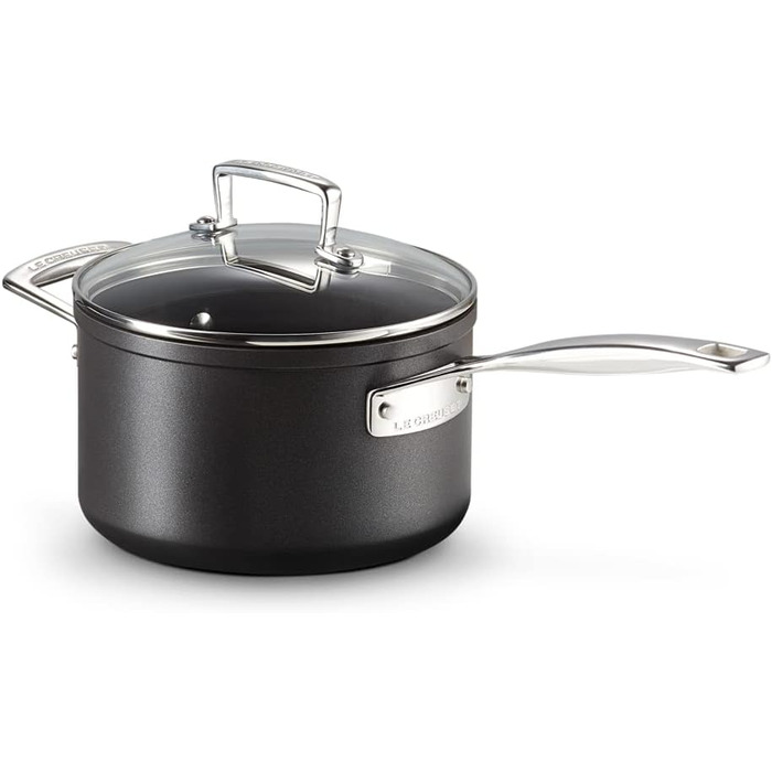 LE CREUSET Професійний сотейник з антипригарним покриттям, Ø 18 см, для всіх типів плит, включаючи індукцію, антрацит/срібло