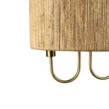 Relaxdays Дволампова стельова лампа