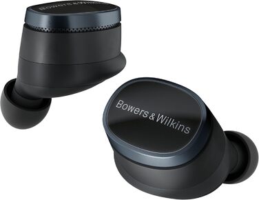 Справжні бездротові навушники Bowers & Wilkins Pi8, ANC, Bluetooth, AptX, зарядний чохол - Anthracite Black