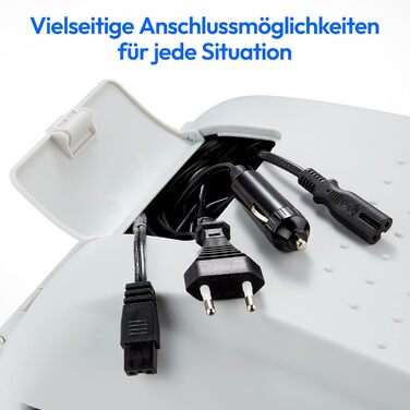Мобильна термохолодильник MEDION 2в1 (45л) - охолодження та підігрів, USB, 12V/230V, для авто, кемпінгу, саду. MD13102