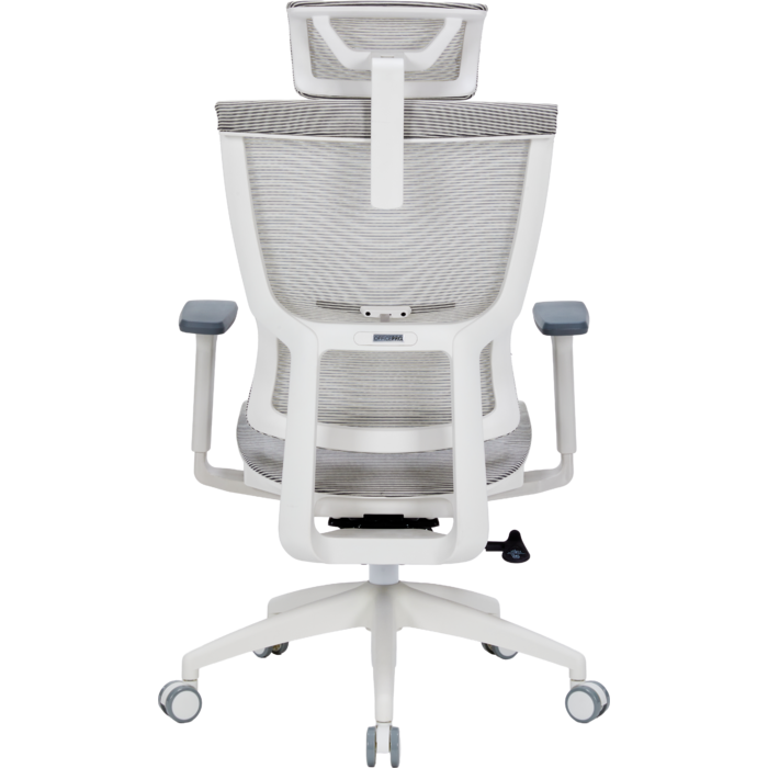 Крісло офісне OfficePro Elegant OC660-W-LG-LG