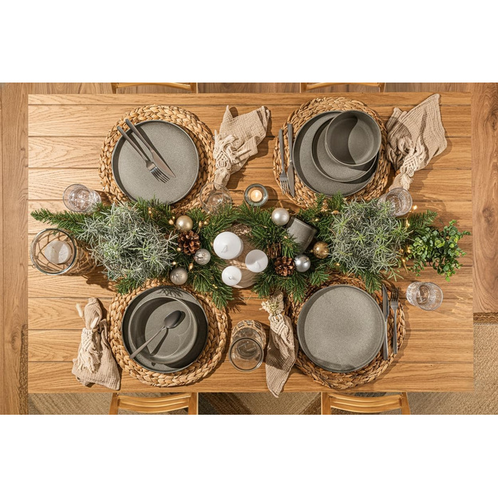 Набір кавових чашок SÄNGER 6 шт. з порцеляни, 400 мл, Колекція VALUE, Колір: Моха Браун