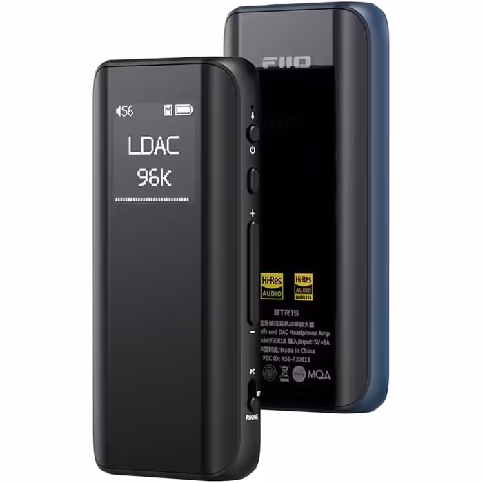 FIIO BTR15 Bluetooth підсилювач для навушників, чорний