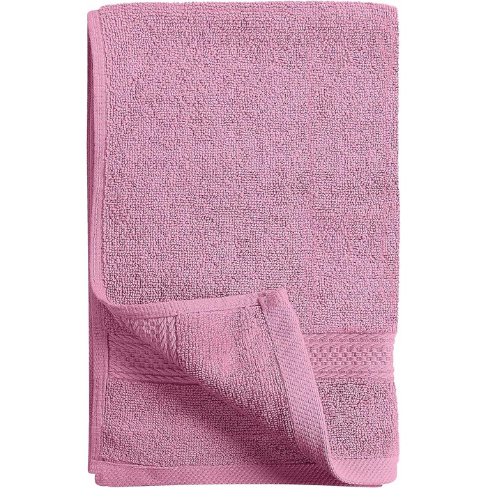 Набір рушників Utopia Towels Premium, 100 бавовна, 600 г/м, 40,6x71,1 см, рожевий, 6 шт.