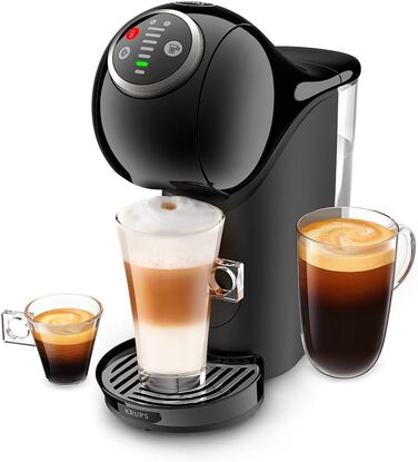 Кавомашина NESCAFÉ Dolce Gusto Krups Genio S PLUS KP3408, автоматична, для еспресо та капсул, чорна