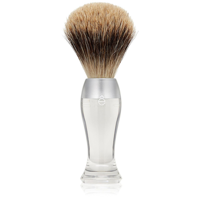 Щітка для гоління eShave White Badger (безбарвна)