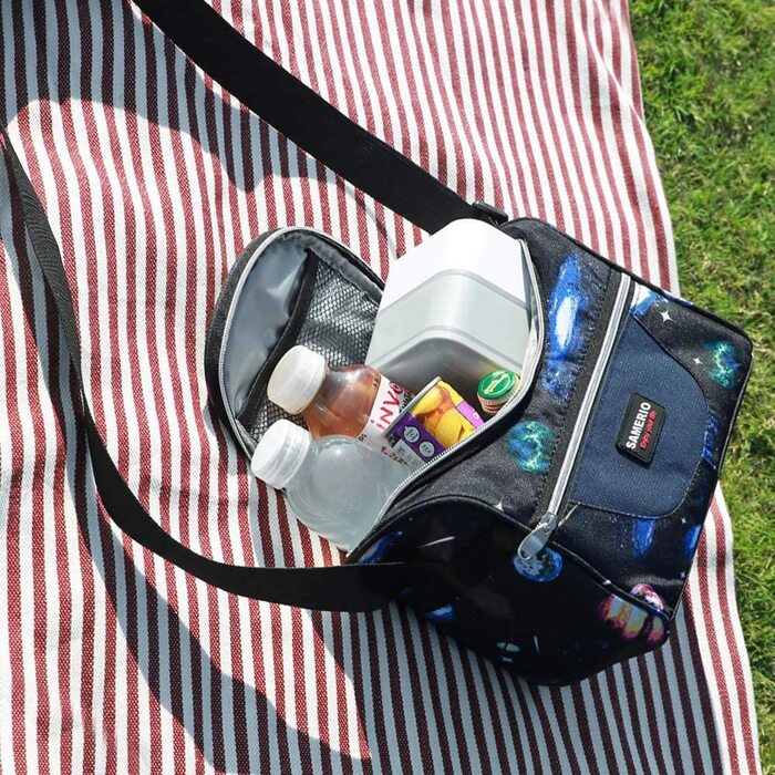 Дитяча сумка-холодильник для ланчу, сумка-холодильник для дітей, шкільна сумка для пікніка для хлопчиків і дівчаток, ізольована сумка для кемпінгу