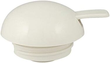 Термос Helios Top Push з нержавіючої сталі, 1 літр (1000 мл), білий