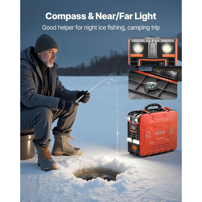 Дизельний опалювач VEVOR 8 кВт, 12/24 В, портативний з Bluetooth, пультом ДУ та LCD-дисплеєм, 5 л бак, для вантажівок та автодому