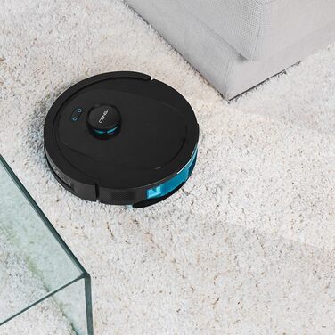 Робот-пилосос Cecotec Conga 8490 Ultimate Ultra Power: лазерна навігація, 4-в-1 (пилосос, мийка, пароочисник), 7000Pa, до 170 хв роботи, силіконова щітка