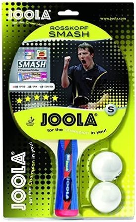 Ракетка для настільного тенісу JOOLA Rosskopf Smash ракетка для настільного тенісу чохол для тенісу червоний