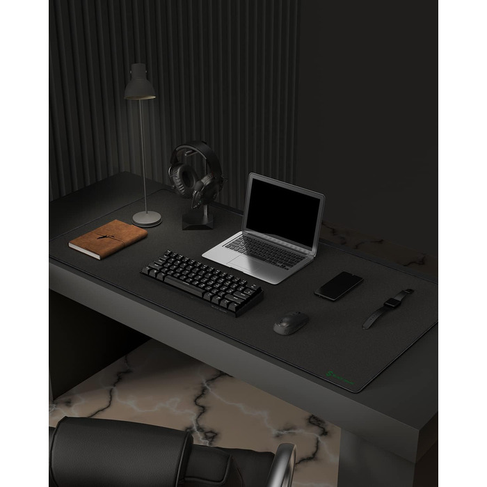Ігрова мишка Pad Black Shark XXL 1200 x 600 мм - великий килимок для миші з водовідштовхувальним покриттям та антиковзною основою