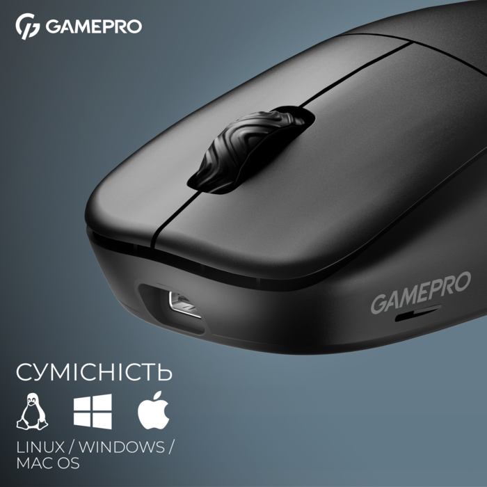 Бездротова ігрова миша GamePro Asgard Loki (GM022B)