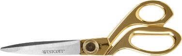 Золоті ножиці Westcott 8" з нержавіючої сталі