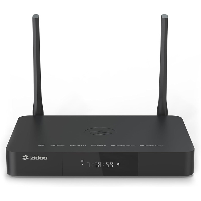 Zidoo Z9X Pro Мультимедійний плеєр 4K HDR Android 11 OS TV Box, HDR10+, Dolby Vision, 4K HDR 3D Player, Atmos, Auro 3D, 5G WiFi 6