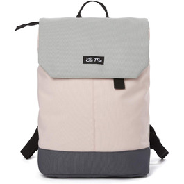 Рюкзак Ela Mo Women - Красивий і добре продуманий - Денний рюкзак з відділенням для ноутбука та протиугінною сумкою для поїздок, університету, школи та офісу (Rose on Rocks)