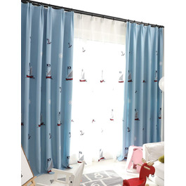 Лактраум штора для дитячої кімнати хлопчика морська вуаль 300x245 см
