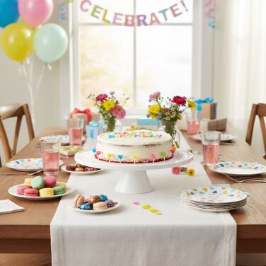 Підставка для тортів Relaxdays білого кольору