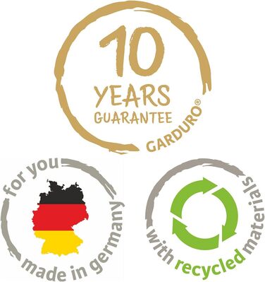 Ваза Scheurich Wave Globe High, чорно-гранітний колір, діаметр 29.8 см, висота 40 см, об'єм 6 л