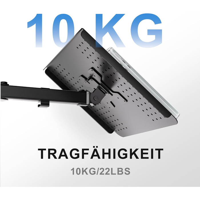 Підставка для ноутбука WALI на стіл - ергономічна, для 17