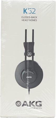 Навушники для моніторингу AKG K92, закриті, світлі, чорні, (одинарні, K52)