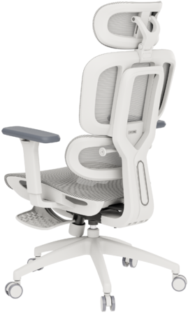 Крісло офісне OfficePro Skyline OC750-W-LG-LG