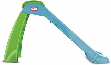 Дитячий гірочка Little Tikes First Slide - ігровий набір для дому та саду, безпечний та міцний, для дітей від 18 місяців (зелено-блакитний)
