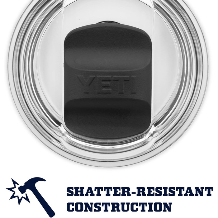 Термокружка YETI Rambler з нержавіючої сталі, вакуумна ізоляція, кришка MagSlider, 296 мл, Key Lime