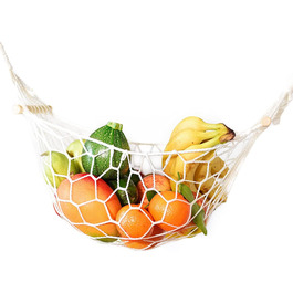 Сітка для підвішування фруктів і овочів - забезпечує рівномірне дозрівання фруктів і овочів. Надайте своїй кухні або приміщенню оригінальний і особливий вигляд.