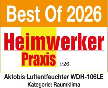 Зволожувач повітря Aktobis WDH-214US - тихий, з цифровим дисплеєм та Wi-Fi, до 8 л/добу