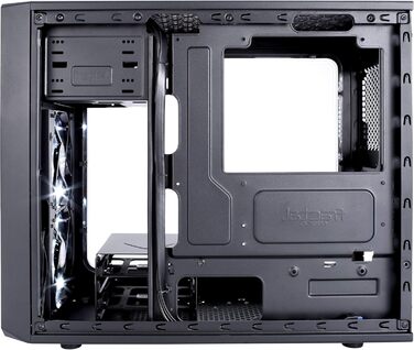 Корпус для ПК Fractal Design Focus G Mini Black із бічним вікном, міні-тауер, для геймінгу, чорний