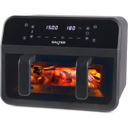 Фритюрниця Salter 4.2 л, ручна, без олії, EK6364VDE – мультикухня для м'яса та риби